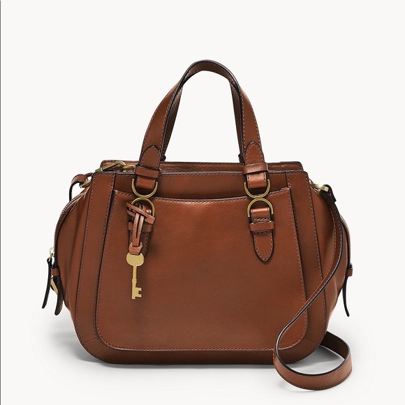 *Sold* Fossil Brooke Satchel, Brown. New. - Picture 6 of 8